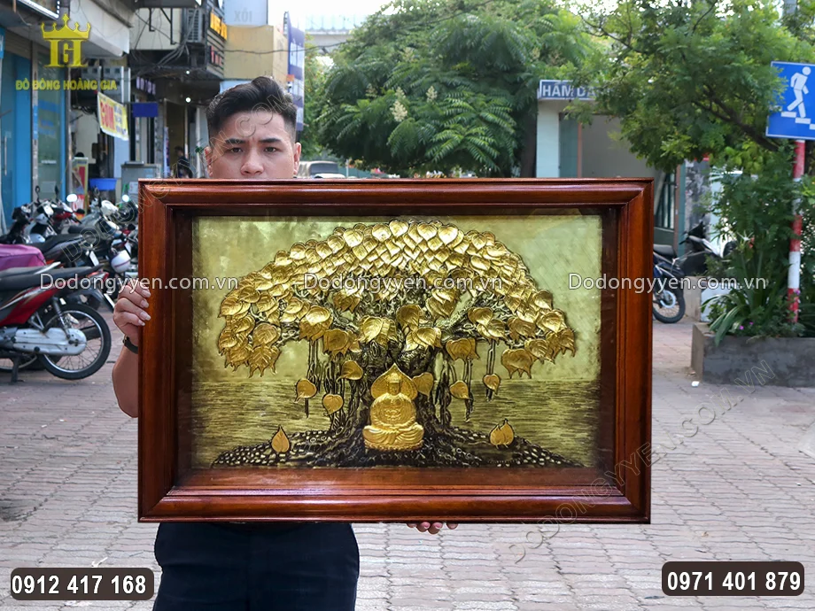 Khung tranh bằng gỗ tự nhi&ecirc;n
